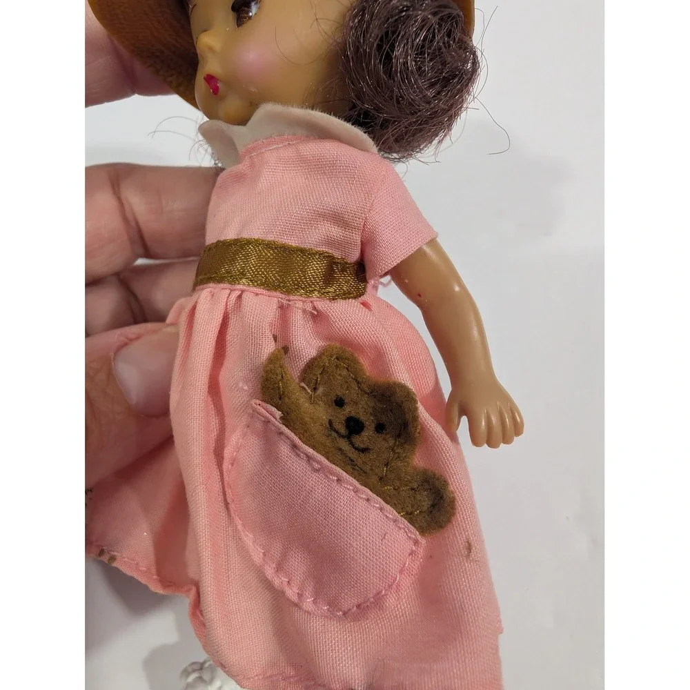 Vintage Madame Alexander 100th Anniversary Teddy Bear Doll Pink McDonald's